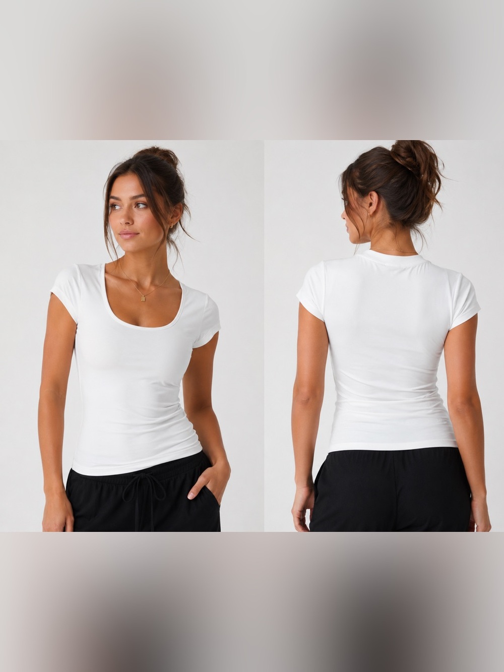 Pumiey White T-shirt New Sz XS